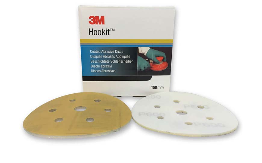3M Hookit™ 216U Sarı 7 Delikli Süngerli Disk Zımparalar