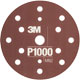 3M 34421 Esnek Hookit P1000 15 Delikli Disk Zımpara 150mm
