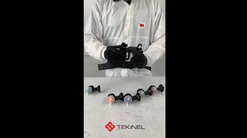 Tekinel | 3M Performanslı Püskürtme Tabancası, sektördeki en hızlı değişim.